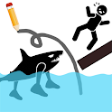 Save Stickman: Brain Draw Line