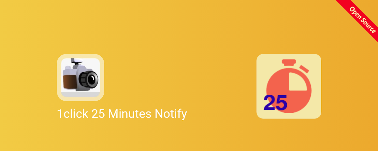 1click 25 minutes notification Preview image 2