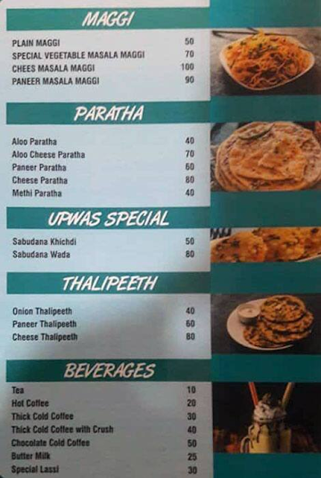 Madras Cafe menu 