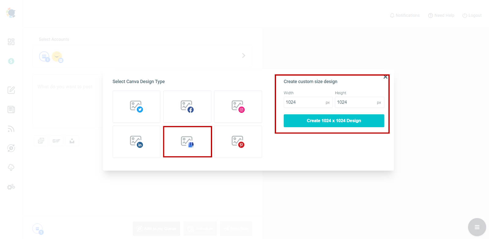 Ready-made post templates save time and energy.