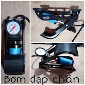 Bơm Đạp Chân Mini Đa Năng Chuẩn Stanlays Bảo Hành 12 Tháng