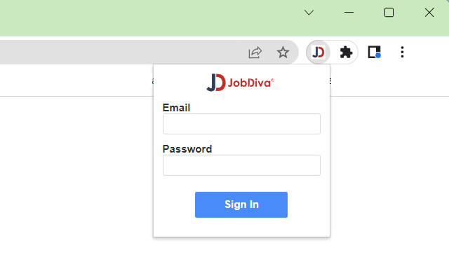 JobDiva Chrome Extension Preview image 0