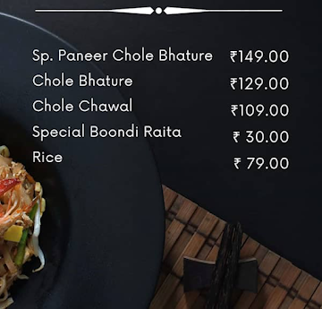 Guptaji Ke Chole Bhature menu 