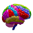 Brain and Nervous System 3D icon