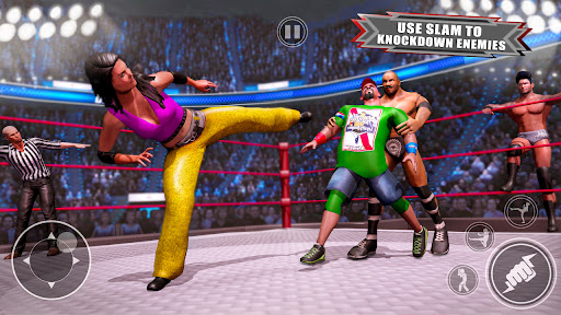 Screenshot Wrestling Fighting Game: Women