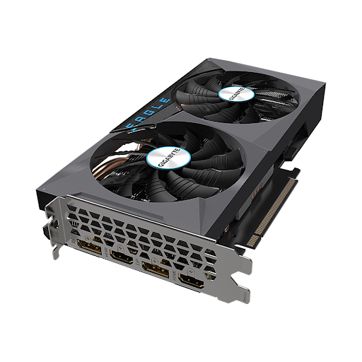 Card màn hình Gigabyte GeForce RTX 3060 Ti EAGLE OC 8G (N306TEAGLE OC-8GD V2)