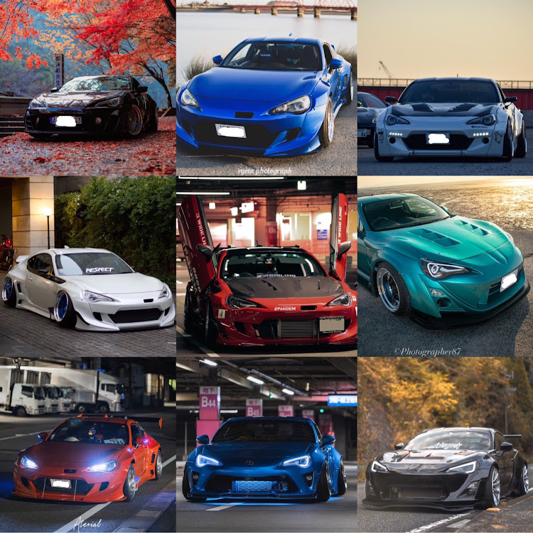 86のオフ会・広島MT・WIDE LINE・Rocket Bunny・ワイドボディに関するカスタム事例の投稿画像4枚目