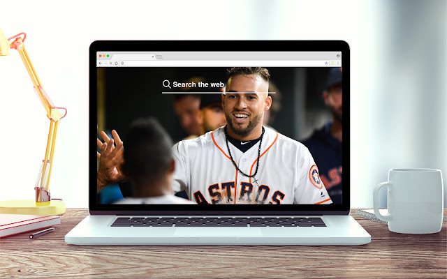 George Springer New Tab MLB Theme