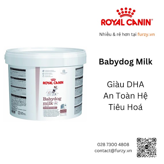 Royal Canin Sữa Cho Chó Sơ Sinh (0 - 2 Tháng) Babydog Milk