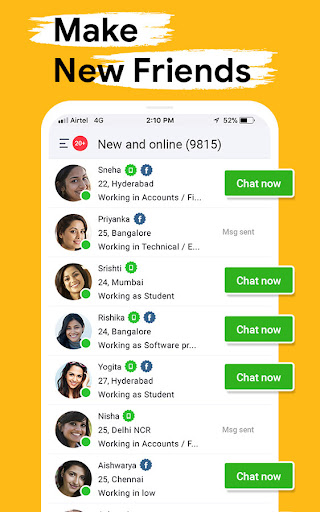 Screenshot QuackQuack Dating App in India