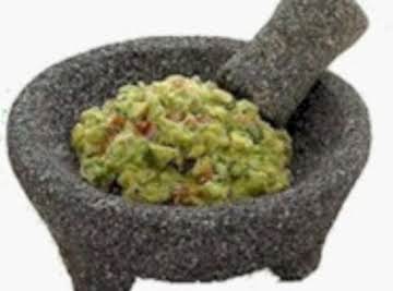 Guacamole en Molcajete