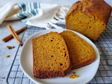 Healthy Sourdough Pumpkin Spice Bread Recipe (or Muffins)