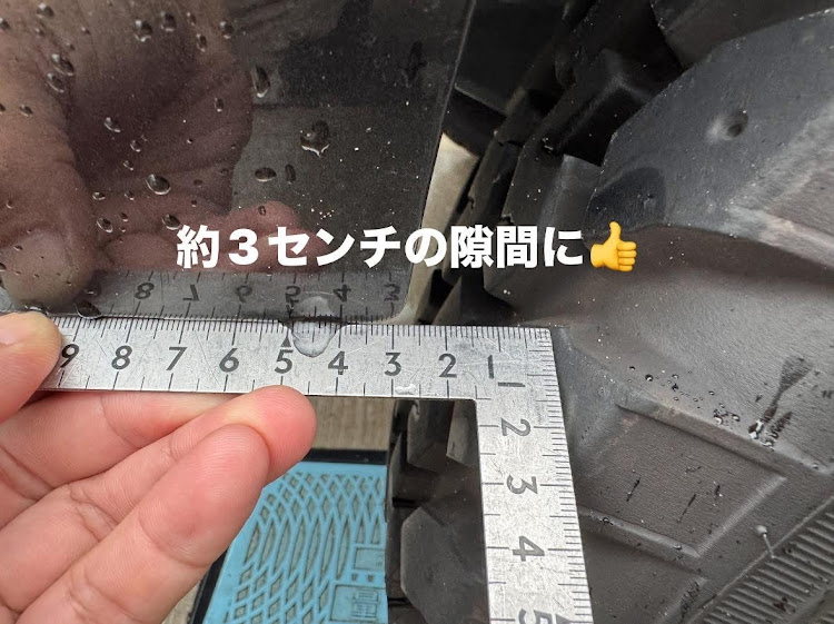 ハイゼットトラックのサムライピック・4インチアップ・ワンオフ加工・カースタイル・195R14に関するカスタム事例の投稿画像9枚目