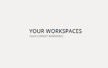 Workspaces Chrome Extension small promo image