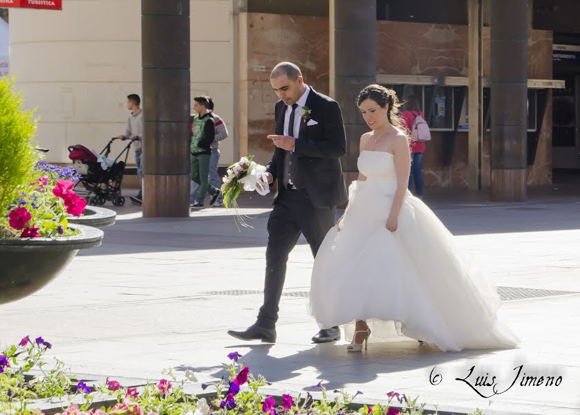 Свадебный фотограф Luis Jimeno (luisjimeno). Фотография от 3 июля 2015