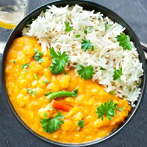 Dal Tadka Punjabi Dhaba Style With Jeera Rice