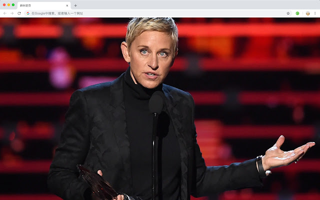 Ellen Degeneres New Tab