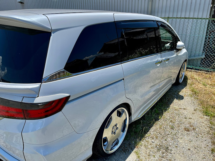 オデッセイのworkwheels・Lanvec LD1・生産終了・ディッシュホイール・満足度高めに関するカスタム事例の投稿画像2枚目