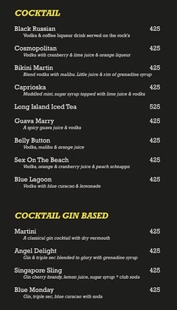 The Flip Bar menu 