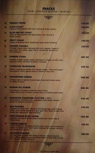 Saqi Bar menu 3