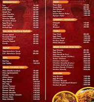 Hotel Aniket menu 2