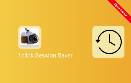 1Click session save small promo image