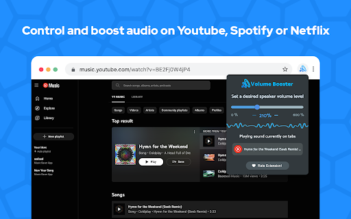 Audio Equalizer for Youtube