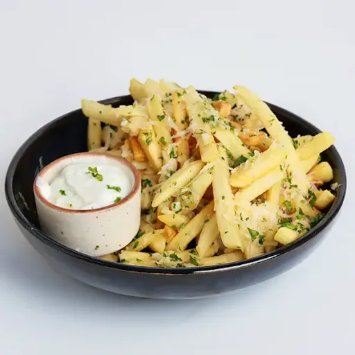 Parsley Garlic Cheese Fries