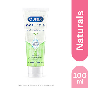 Gel Lubricante Durex Naturals x 100 ml  