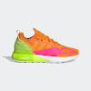 zx 2k boost footwear white / bright orange / solor pink