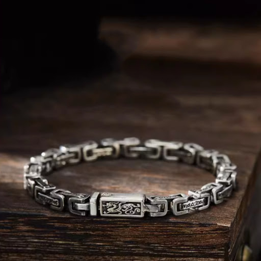 Title 5, 925 Sterling Silver Six Character Mantra Transp...