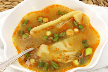 Ginger Dumpling Soup