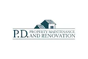 P D Property Maintenance and Renovation Logo