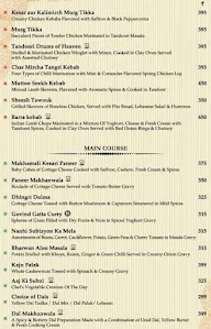 Jaipur Grill - Sarovar Portico menu 8