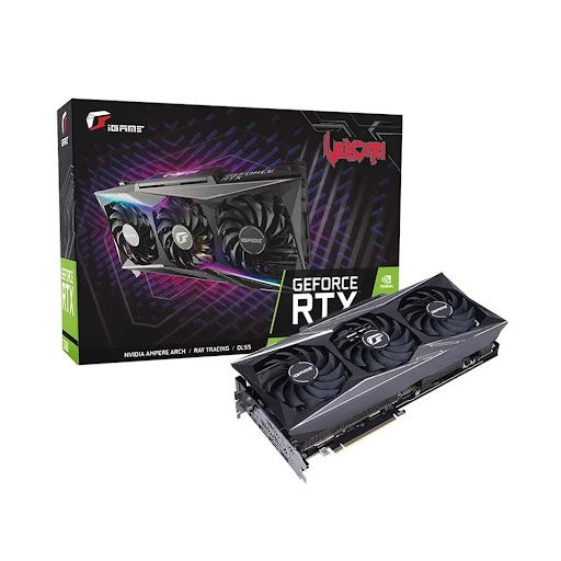 Card màn hình Colorful iGame GeForce RTX 3080 Vulcan OC 12G LHR -V 12GB GDDR6X 