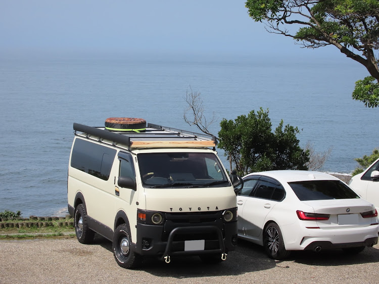 ハイエースバンの日本海・海岸ドライブ・棚田に関するカスタム事例の投稿画像3枚目