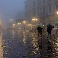 serata nebbiosa di 