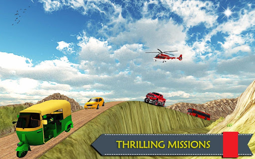 Real Auto tik tik Rikshaw driving