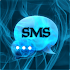 Blue Smoke Theme GO SMS PRO3.9