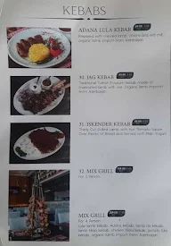 Jag Restaurant menu 4