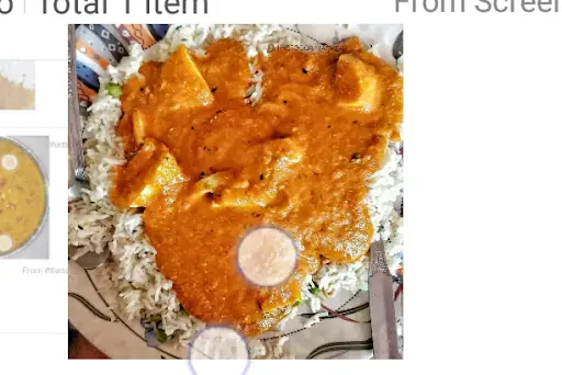 Shahi Paneer With Rice