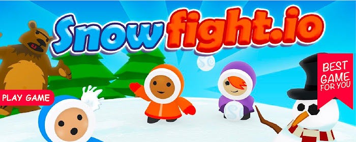 Snowfight IO Unblocked Game New Tab marquee promo image