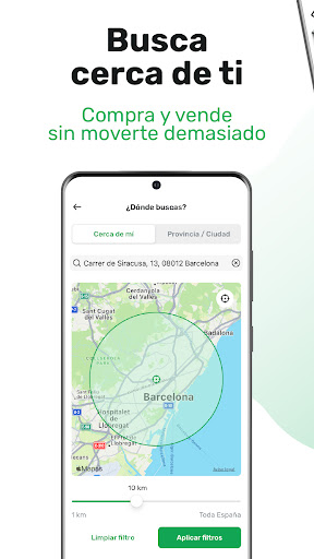 Screenshot Milanuncios: Segunda mano