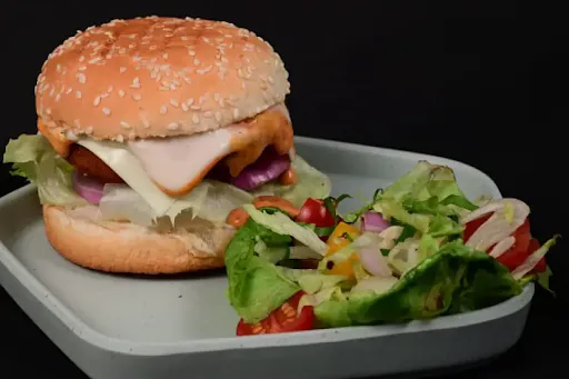 Classic Chicken Cheese Burger