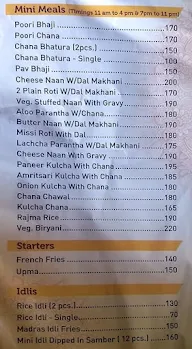 Sagar Ratna menu 4