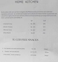 Home Kitchen menu 1