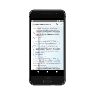 Immigration to Australia - Points Calculator - náhled