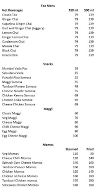 Chainama menu 1