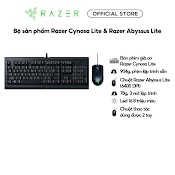 [Mã Elmall5 Giảm Đến 500K] Bộ Sản Phẩm Razer Cynosa Lite - Razer Abyssus Lite - Keyboard And Mouse Bundle_Rz84 - 027401003M1