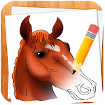 Cover Image of Download How to Draw Horses 5.0 APK